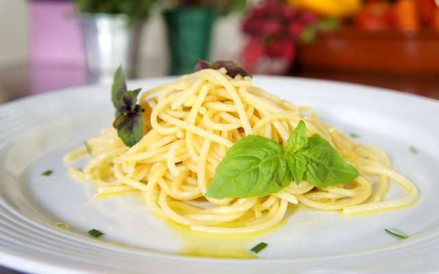 Espaguete ao alho e óleo