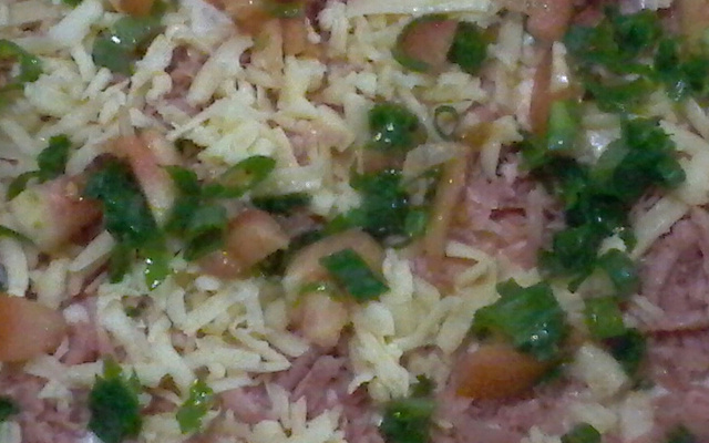 Lasanha de pão e molho branco