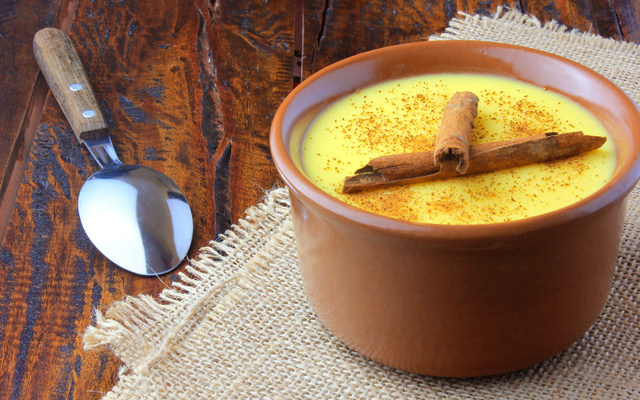 Canjica amarela doce