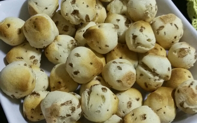 Corujinhas (pão de queijo sem lactose)