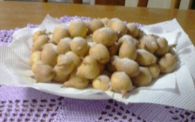 Bolinho de chuva sequinho