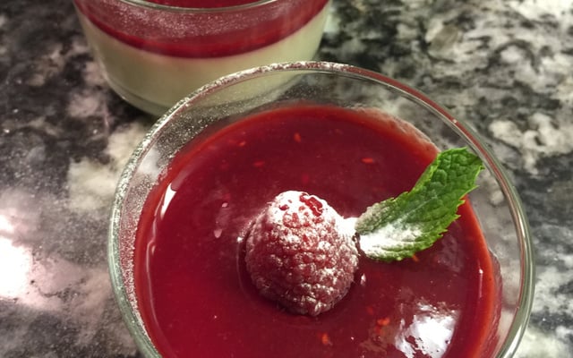 Panna cotta original