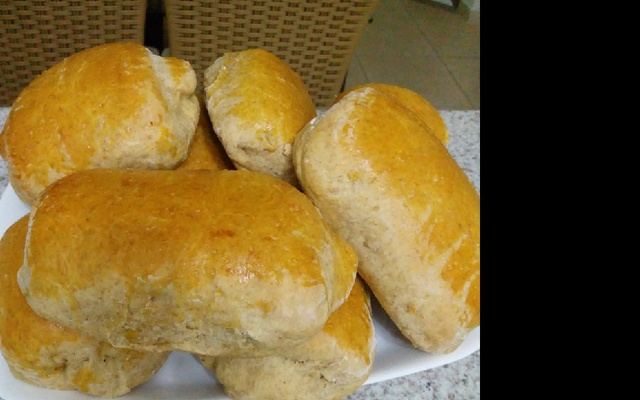 Pão integral de mandioquinha