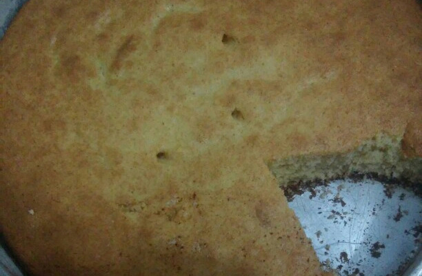 Bolo de queijo simples