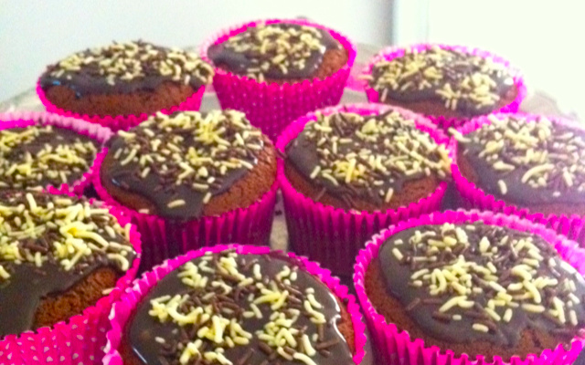 Muffin de chocolate