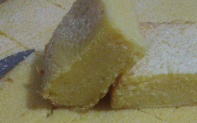Bolo de cuscuz de fubá da vovó Soninha