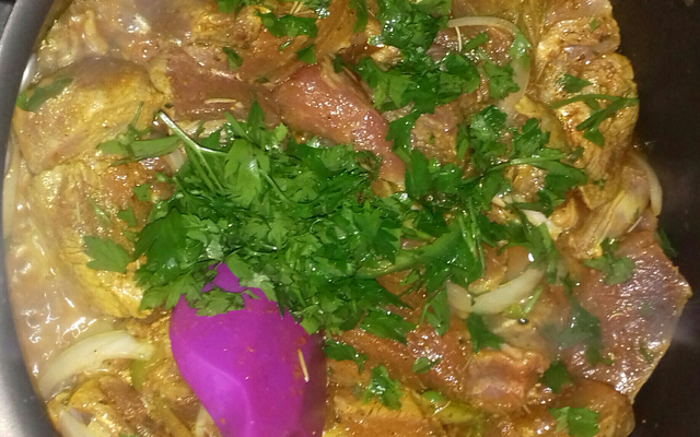 Pernil desfiado lanche