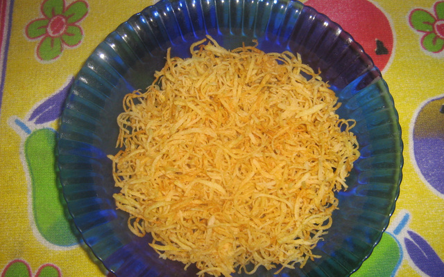 Batata palha caseira