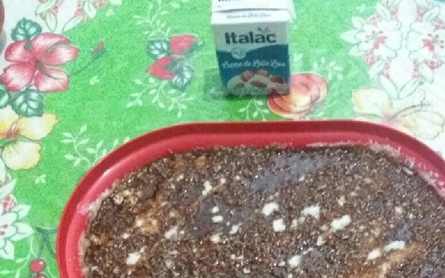 Manjar de leite condensado e coco