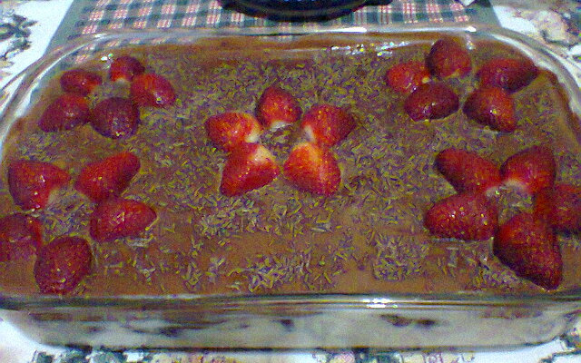 Pavê de coco trufado