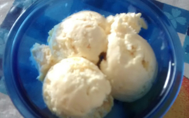 Sorvete caseiro tipo industrial