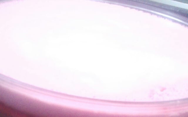 Gelatina com creme delicioso