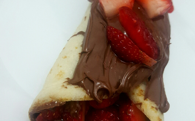 Panqueca doce ou crepe francês