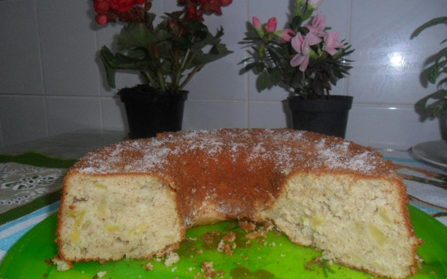 Bolo de maçã fácil