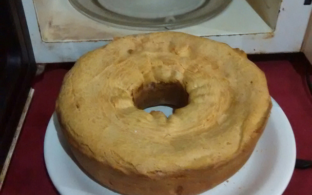 Bolo de queijo salgado de forma (fácil)