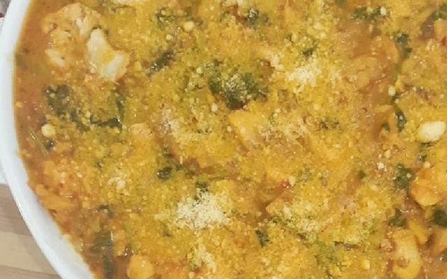 Filé de merluza com purê de batatas