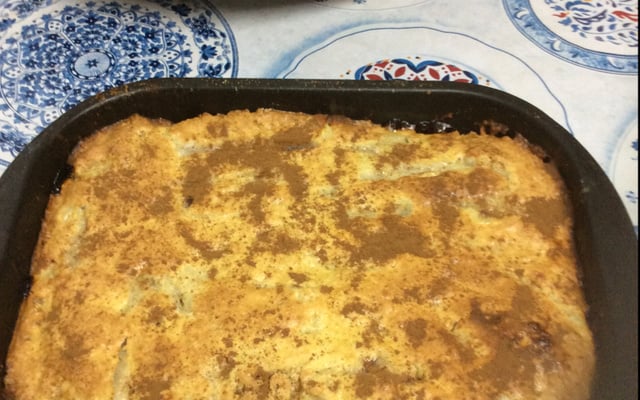 Torta seca de banana