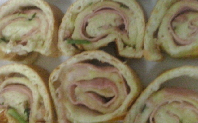 Pão de liquidificador recheado