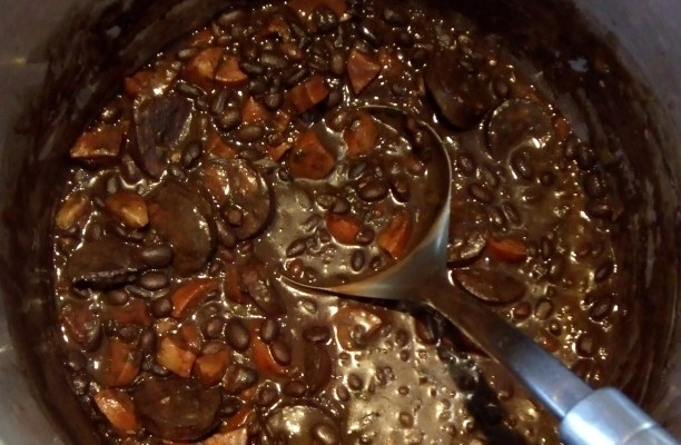 Feijão fácil e gostoso