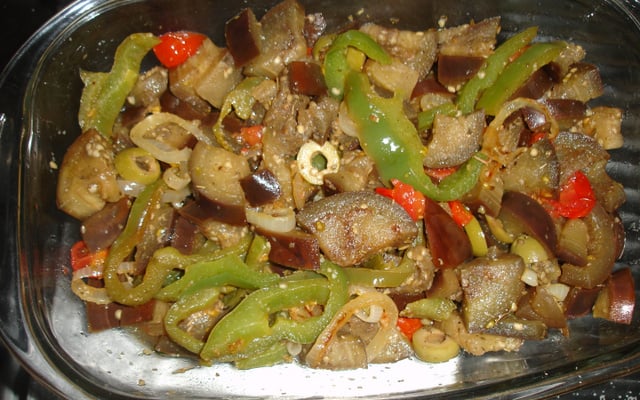 Salada de berinjela