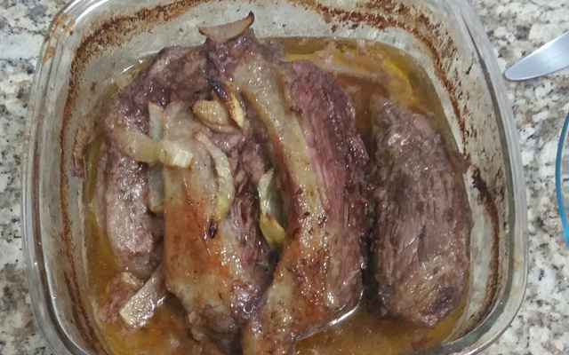 Picanha de sol ao forno