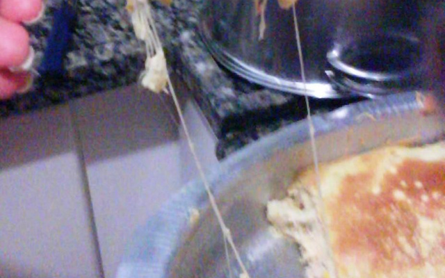 Torta de frango especial de liquidificador