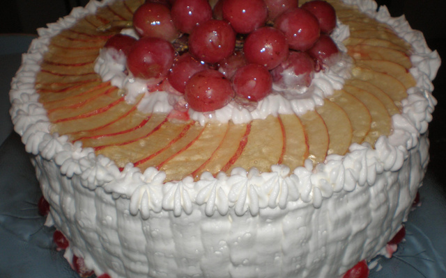 Bolo fácil de baunilha