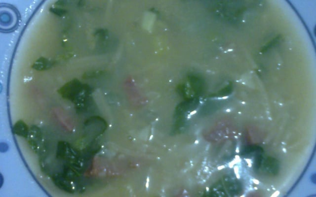 Caldo verde simples