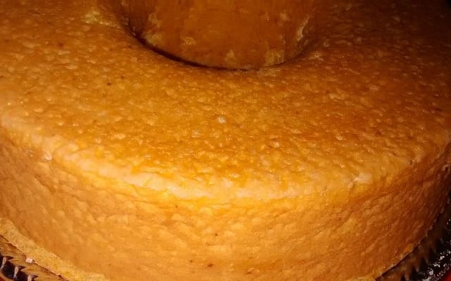 Bolo pão-de-ló de Laranjá