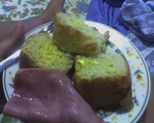 Pão bolo de liquidificador