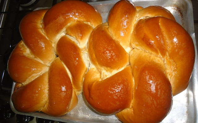 Pão doce caseiro da Neide