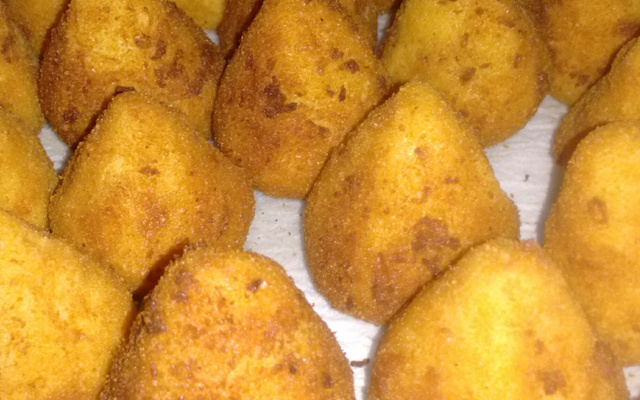 Coxinha de arroz