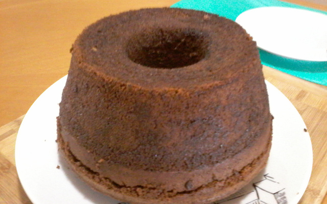 Bolo de chocolate do Edu