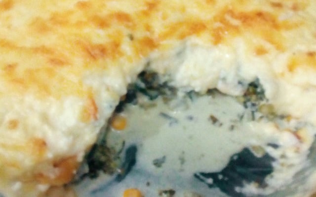 Escondidinho de brócolis