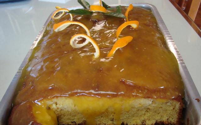 Bolo rápido de laranja especial
