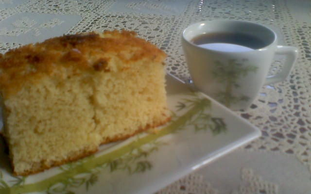 Bolo de castanha simples