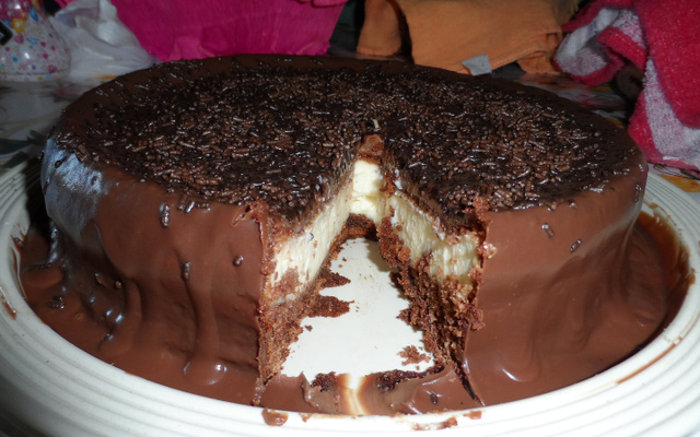 Bolo bomba de chocolate