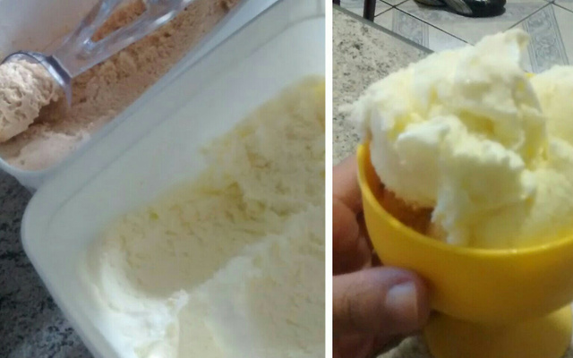 Sorvete tipo industrial