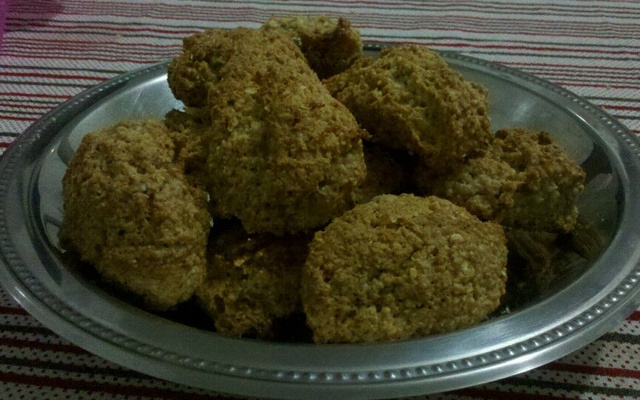 Cookie de aveia com banana