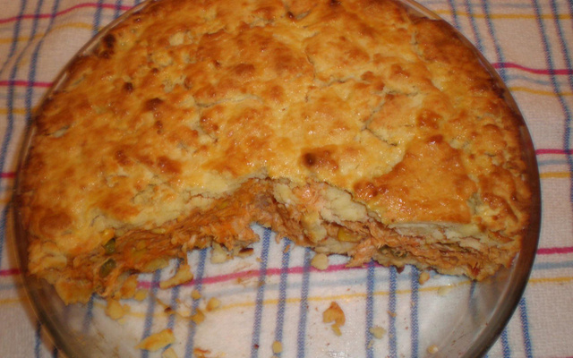 Empadão de frango supimpa (com massa de ricota e fécula de batata)