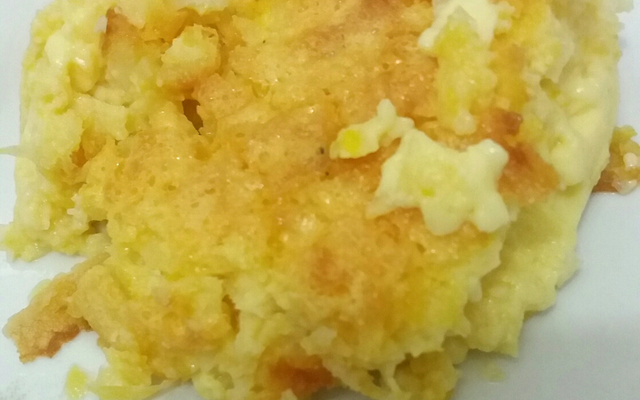 Bolo cremoso de milho