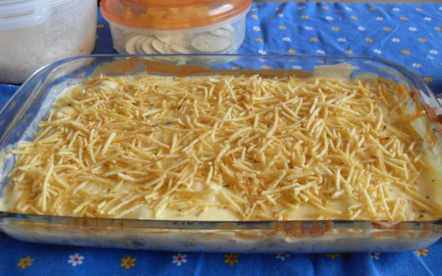 Fricassê de frango rápido