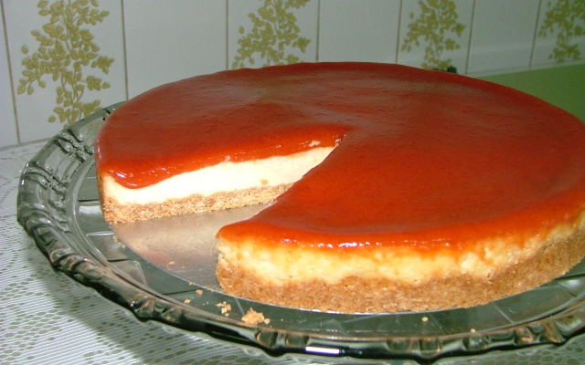 Cheesecake de goiaba