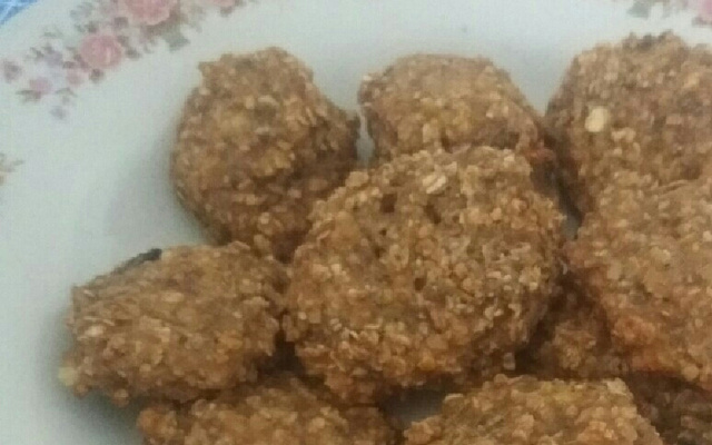 Biscoito aveia e banana