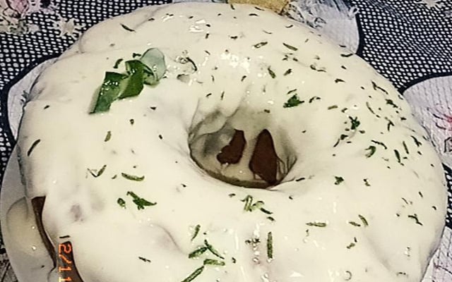 Bolo de Limão Verde