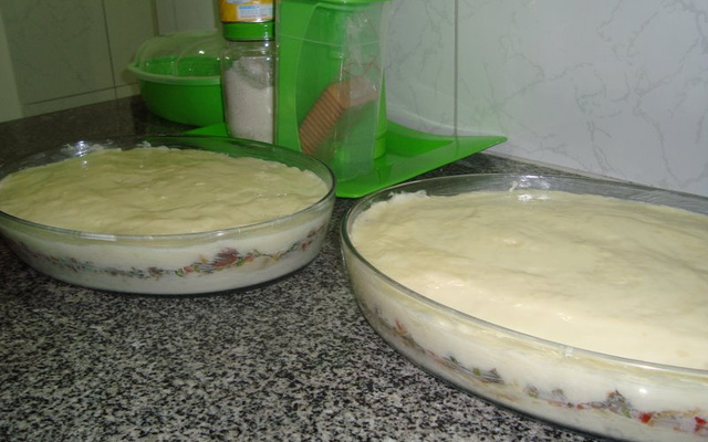 Escondidinho de aipim