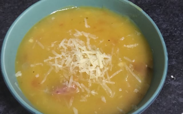 Caldo de mandioquinha