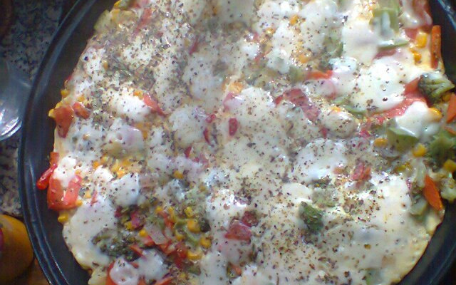 Omelete de legumes light