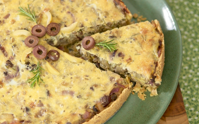 Quiche de cebola