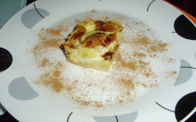 Torta de banana deliciosa